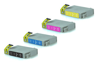 Compatible Epson T0711 Black & Colours FULL SET (T0715) image 0