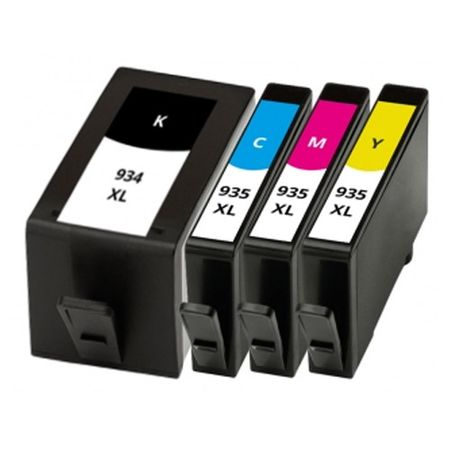 Compatible HP 934XL Black & 935XL C/M/Y Multi-pack FULL SET image 0