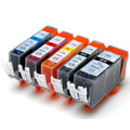 Compatible Canon PGI-525 Black & CLI-526 Colours FULL SET image 0