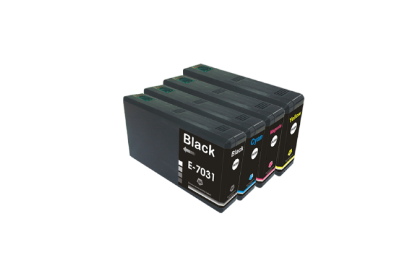 Compatible Epson T7031 Black & Colours FULL SET image 0