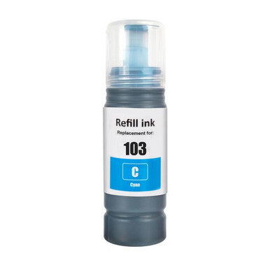 Compatible Epson 103C Ecotank Ink Bottle Cyan