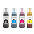 Compatible Epson 103BK & C/M/Y Ecotank Ink Bottles FULL SET