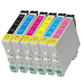 Compatible Epson T0481 Black & Colours (T0487) FULL SET OF 6 image 0