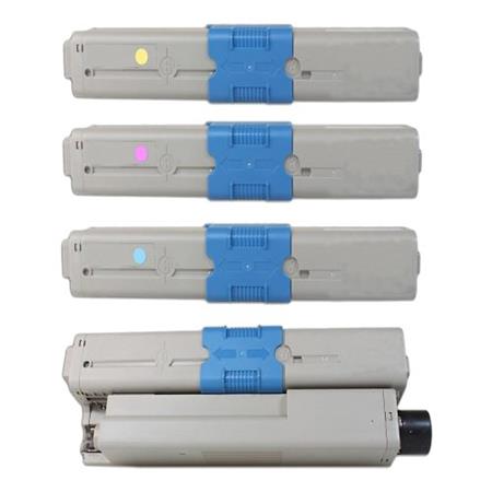 Compatible OKI 44469803 Black & Colours FULL SET image 0