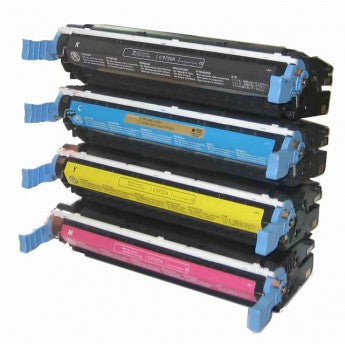 Compatible HP C9720A Black & Colours (641A) FULL SET image 0
