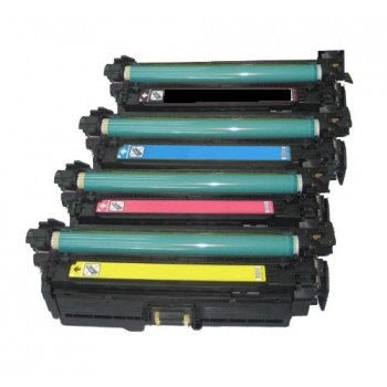 Compatible HP CE250X (504X) Black & CE251/2/3A (504A) Colours / Canon 723 FULL SET image 0
