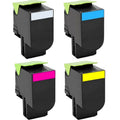 Compatible Lexmark C232HK0 High Cap. Bk & C/M/Y FULL SET image 0