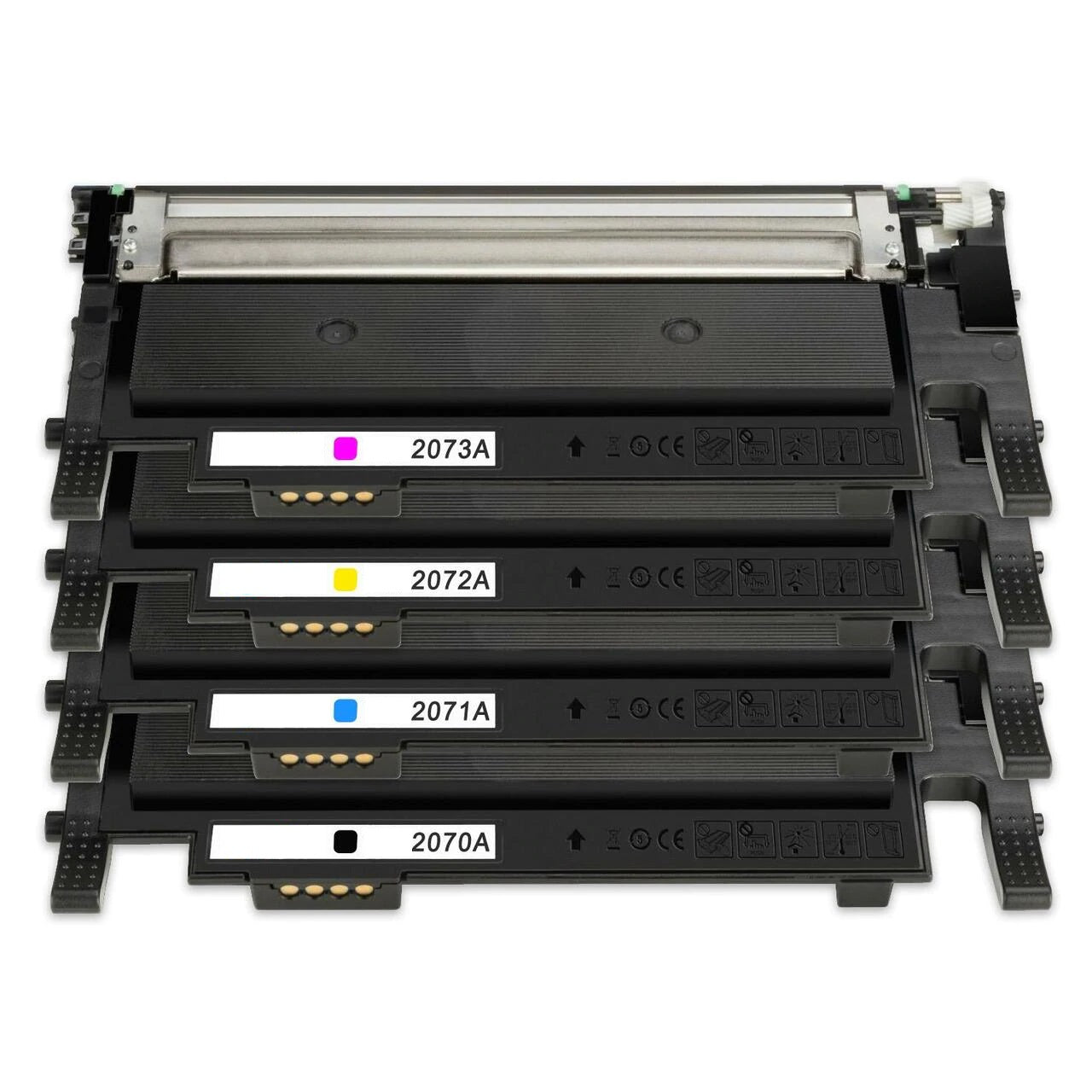 Compatible HP W2070A* (117A) Black & Colours FULL SET image 0