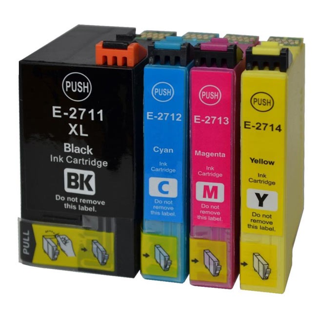 Compatible Epson 27XL (T2711) Black & Colours FULL SET image 0