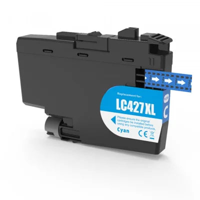 Compatible Brother LC427XL High Cap. Cyan image 0