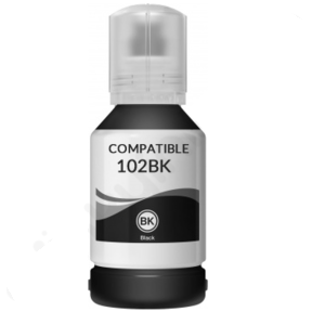Compatible Epson 102BK Ecotank Ink Bottle Black image 0