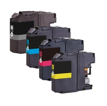 Compatible Brother LC123 Black & Colours FULL SET image 0