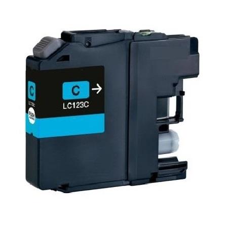 Compatible Brother LC123C Cyan image 0