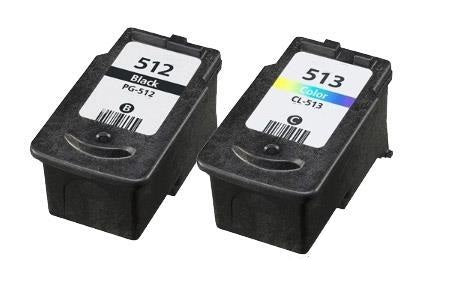 Compatible Canon PG-512 & CL-513 High Cap. DUAL PACK image 0