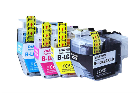 Compatible Brother LC422XL & C/M/Y High Cap. FULL SET image 0