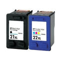 Compatible HP 21XL Black & HP 22XL Colour Multi-pack image 0
