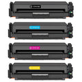 Compatible HP CF410A (410A) Black & Colours FULL SET - GET AN EXTRA BLACK FOR FREE WHEN YOU BUY THIS SET!! image 0