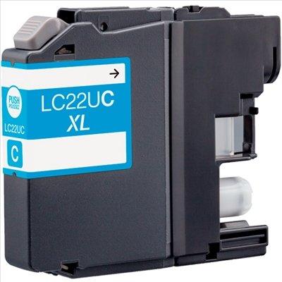 Compatible Brother LC22UC XL Cyan image 0