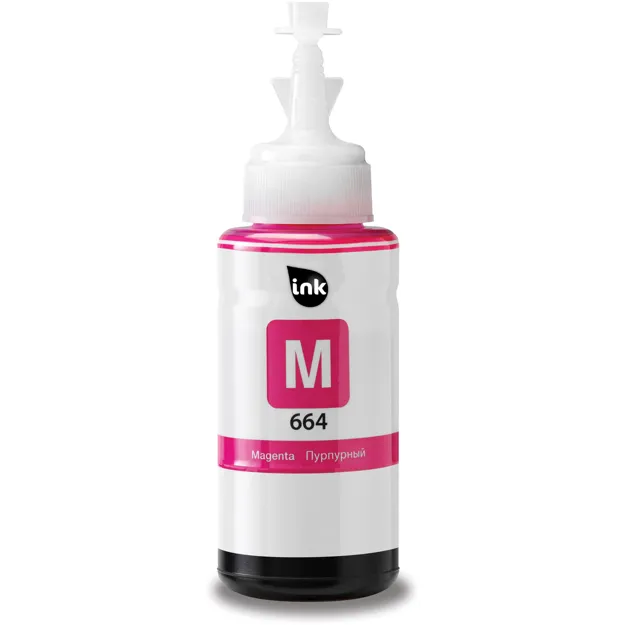 Compatible Epson T6643 (664) Ecotank Ink Bottle Magenta image 0