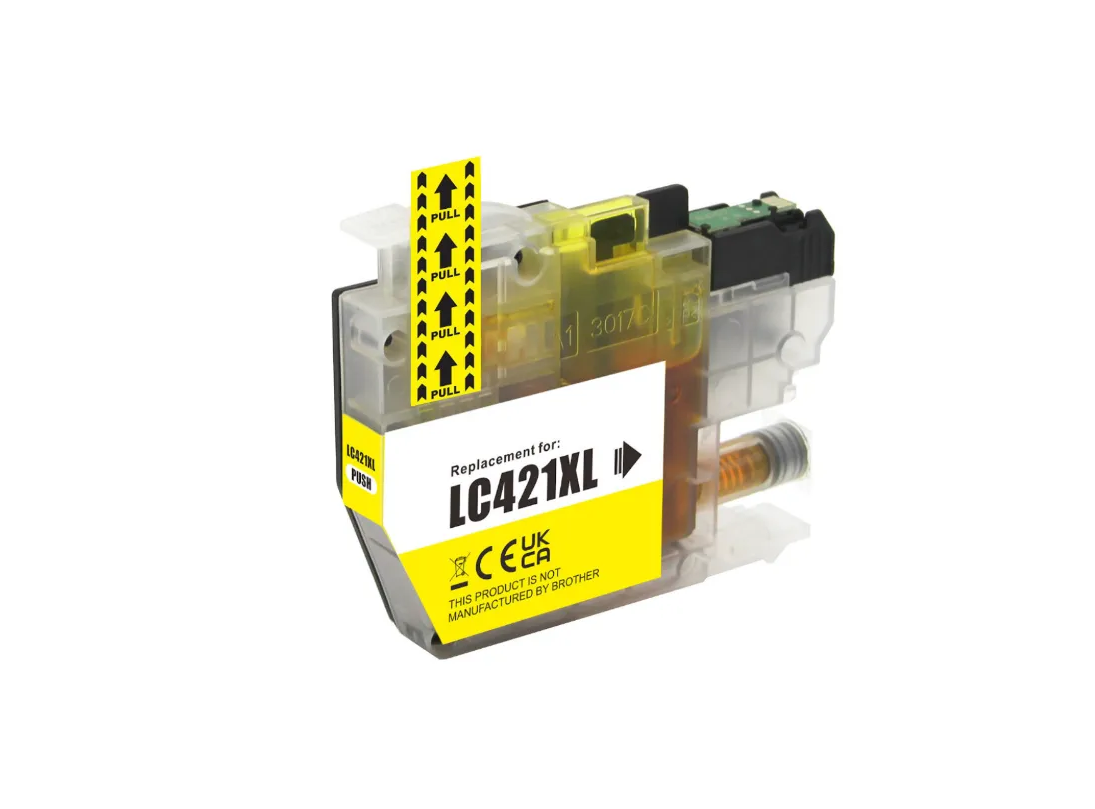 Compatible Brother LC421XL High Cap. Yellow image 0