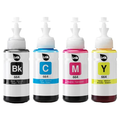 Compatible Epson 664 Ecotank Ink Bottles Black & Colours FULL SET image 0