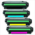Compatible HP CE264X (646X) Black & Colours (646A) FULL SET image 0