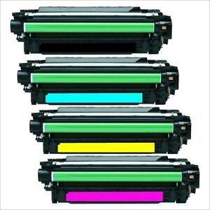 Compatible HP CE264X (646X) Black & Colours (646A) FULL SET image 0