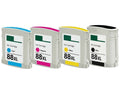 Compatible HP 88XL Black & Colours FULL SET image 0