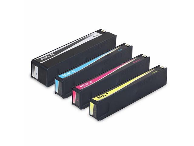 Compatible HP 981X High Yield Black & Colours B/C/M/Y FULL SET image 0