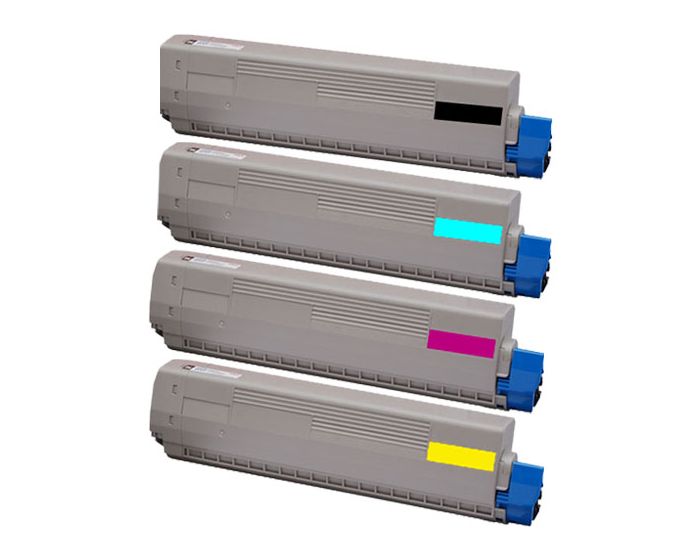 Compatible OKI 44844616 Black & Colours FULL SET image 0