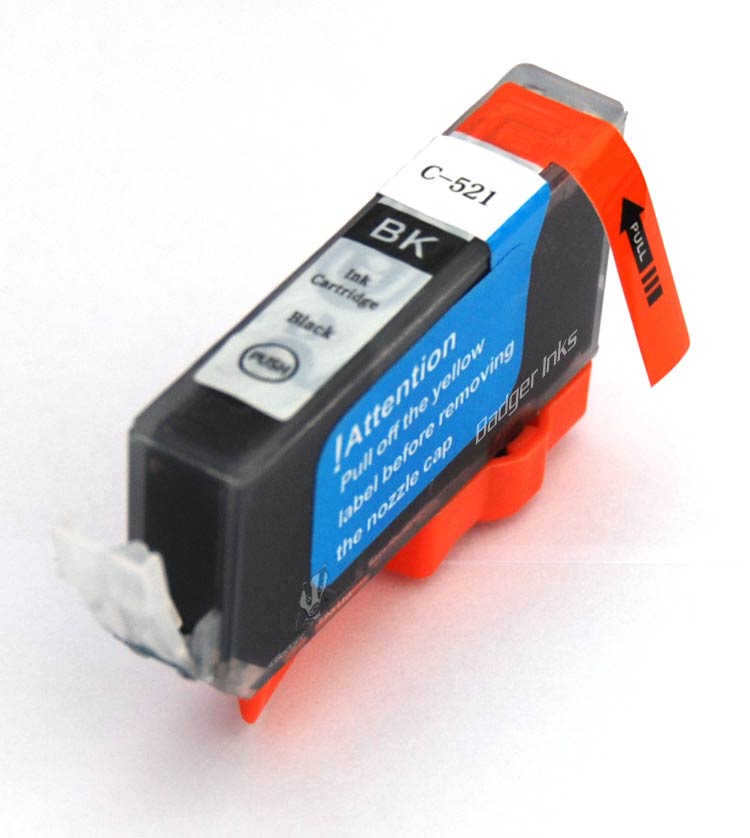 Compatible Canon CLI-521BK Black image 0