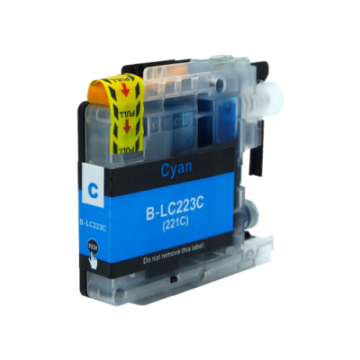 Compatible Brother LC223C Cyan image 0