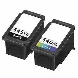 Compatible Canon PG-545XL Black & CL-546XL Twin Pack image 0