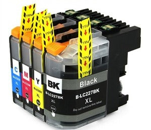 Compatible Brother LC227XL Black & LC225XL C/M/Y FULL SET image 0