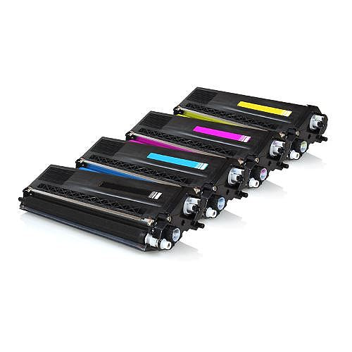 Compatible Brother TN-328BK Black & Colours FULL SET image 0