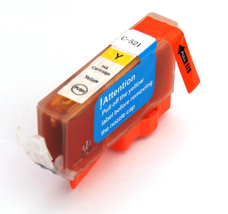 Compatible Canon CLI-521Y Yellow image 0