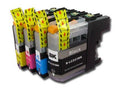Compatible Brother LC223BK Black & Colours FULL SET image 0