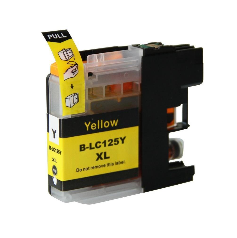 Compatible Brother LC125XLY Yellow image 0